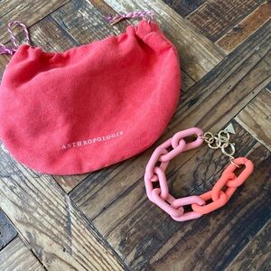 Anthropologie Retro Resin Bracelet